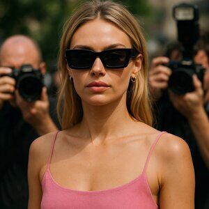 Slim Noir Sunglasses